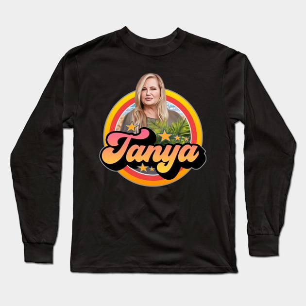 White Lotus Tanya Long Sleeve T-Shirt by Trazzo